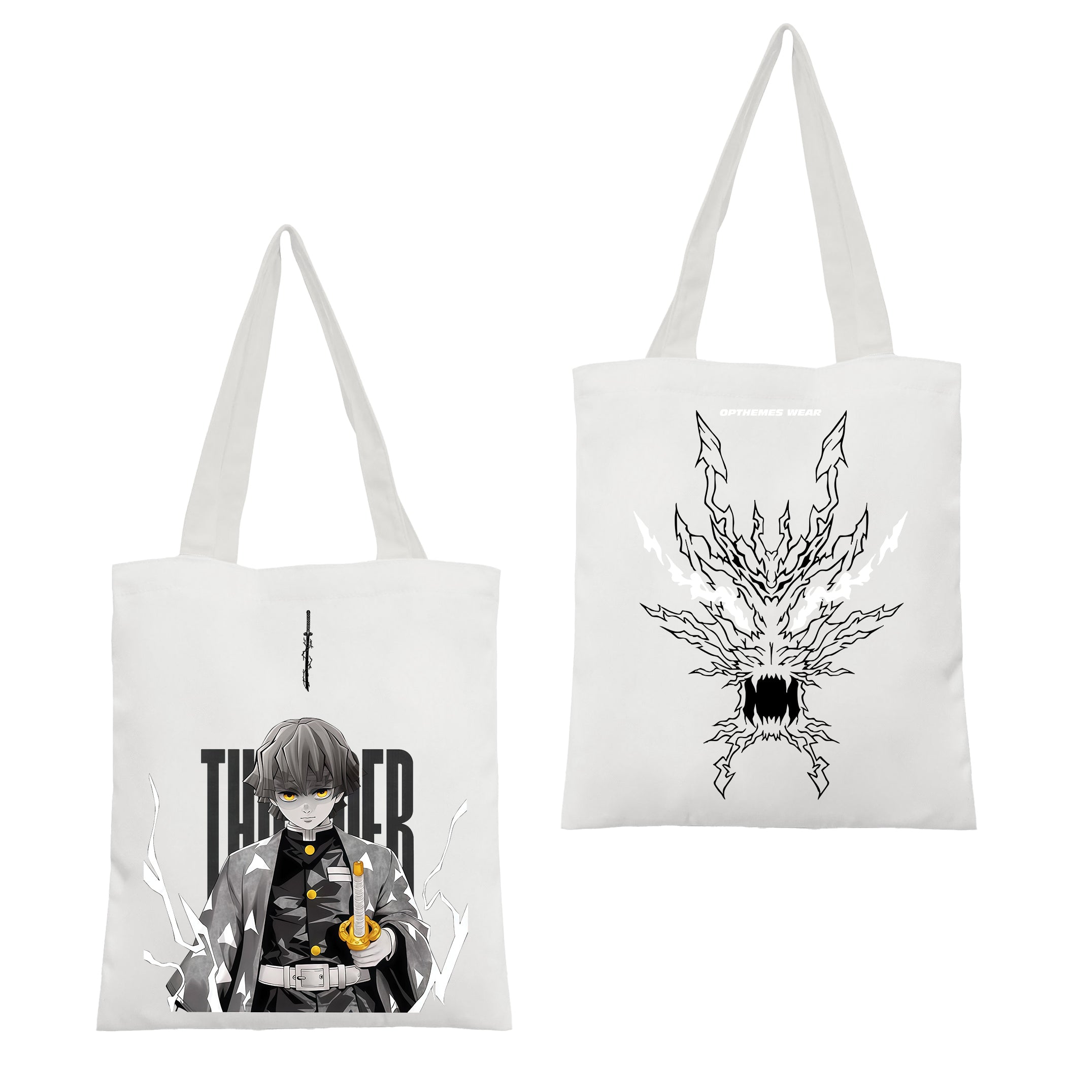 Demon Slayer Anime canvas bag