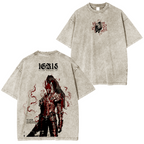 Solo Leveling  Anime Unisex Washed T-Shirt