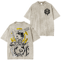 Trafalgar D. Water Law,One Piece Anime Unisex Washed T-Shirt
