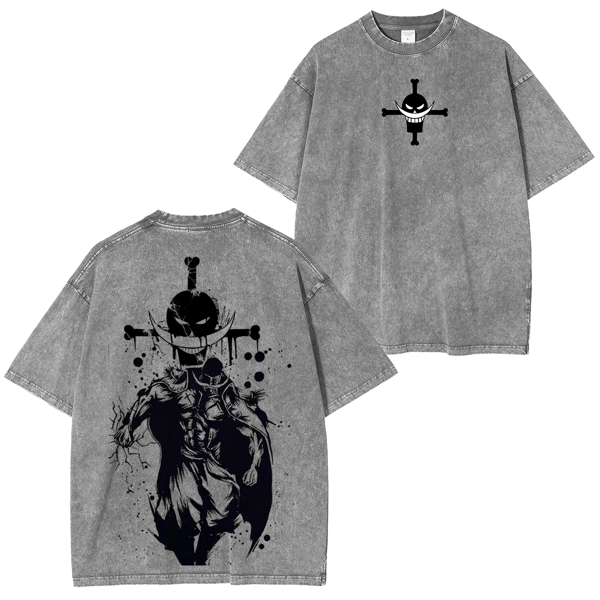 One Piece Anime Unisex Washed T-Shirt