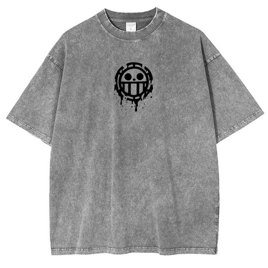 The weak don't get to choose how they die, Trafalgar Law One Piece Anime Unisex Washed T-Shirt