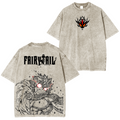 Natsu Dragneel,Fairy Tail Anime Unisex Washed T-Shirt