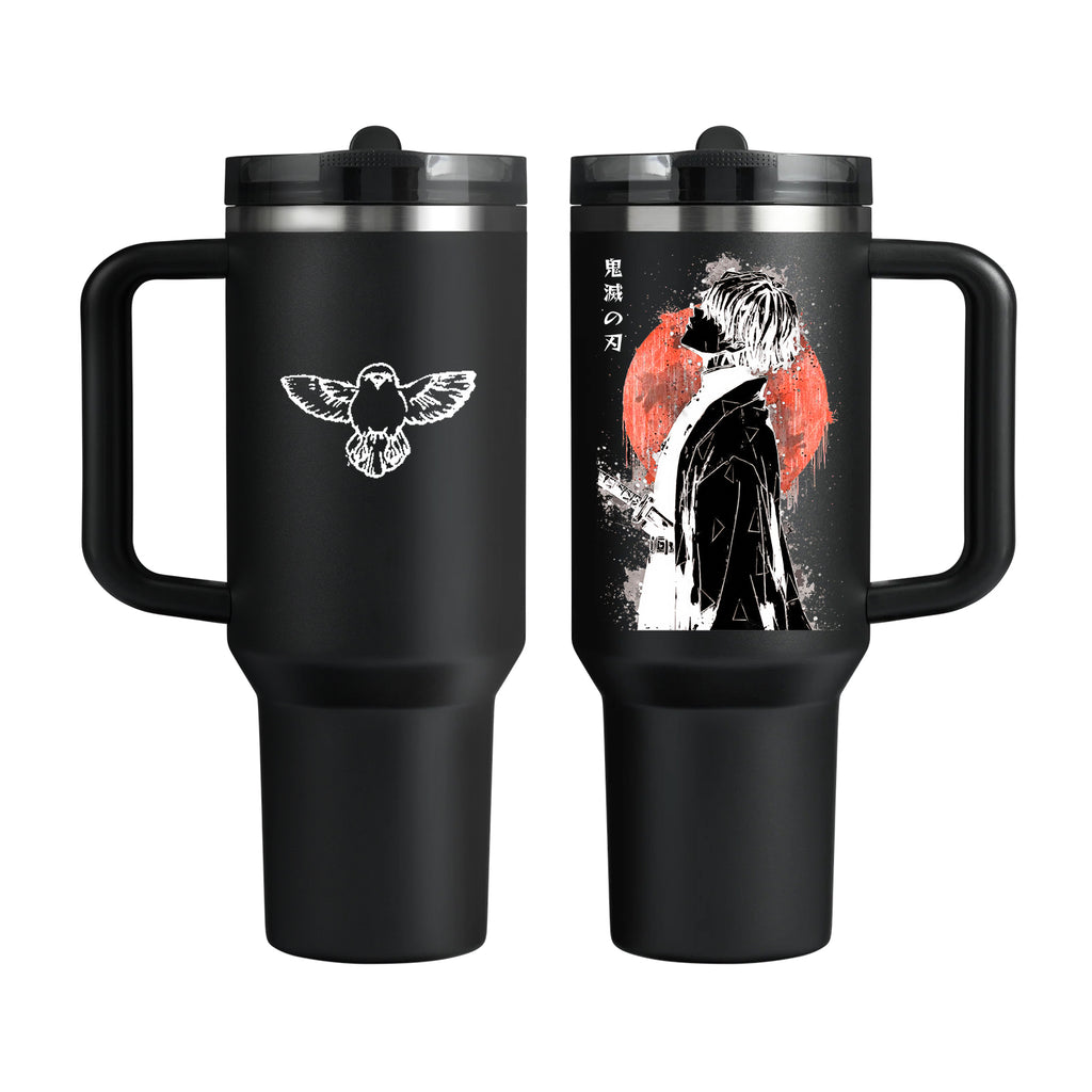 Zenitsu ,Demon Slayer Flip Straw Tumbler