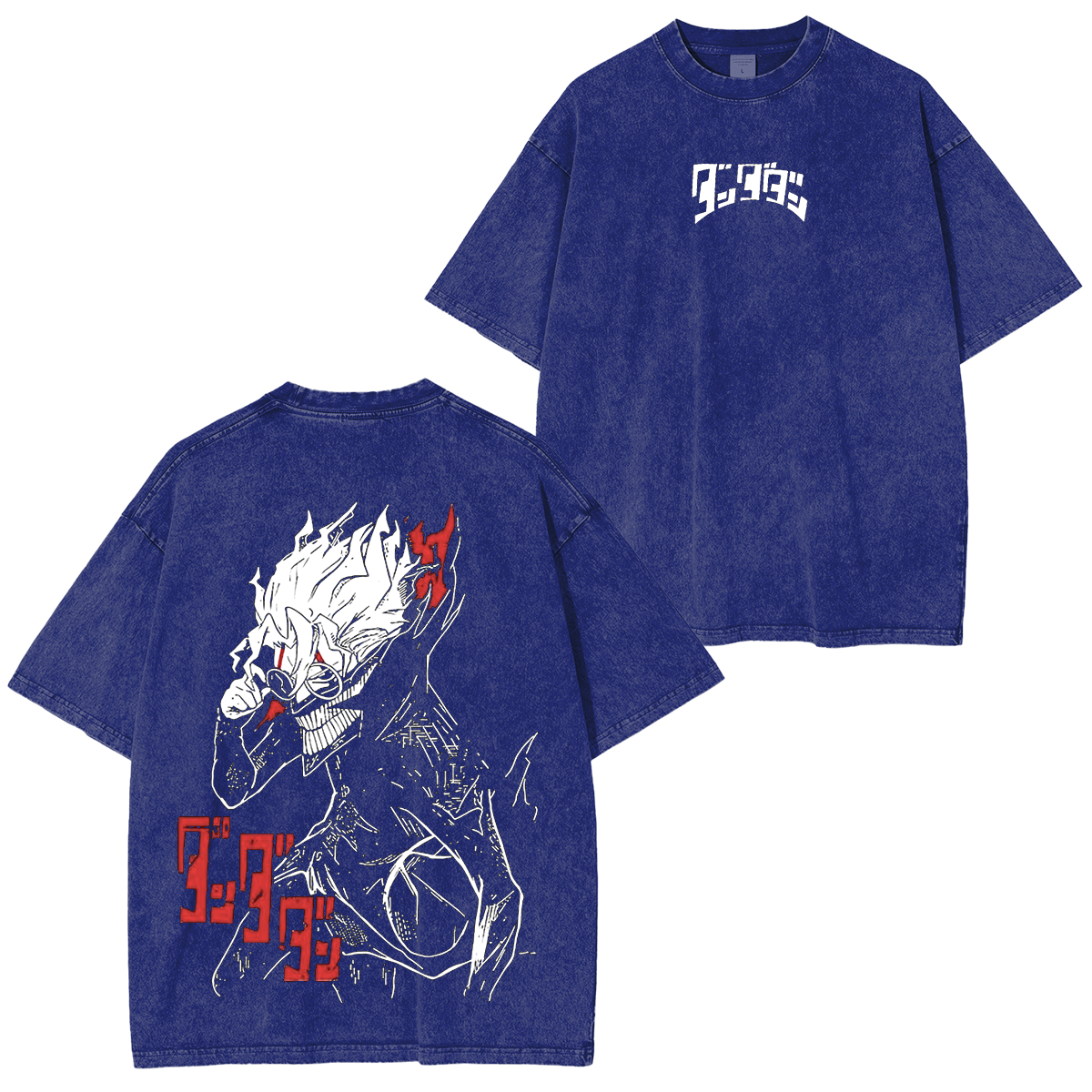 Dandadan  Anime Unisex Washed T-Shirt