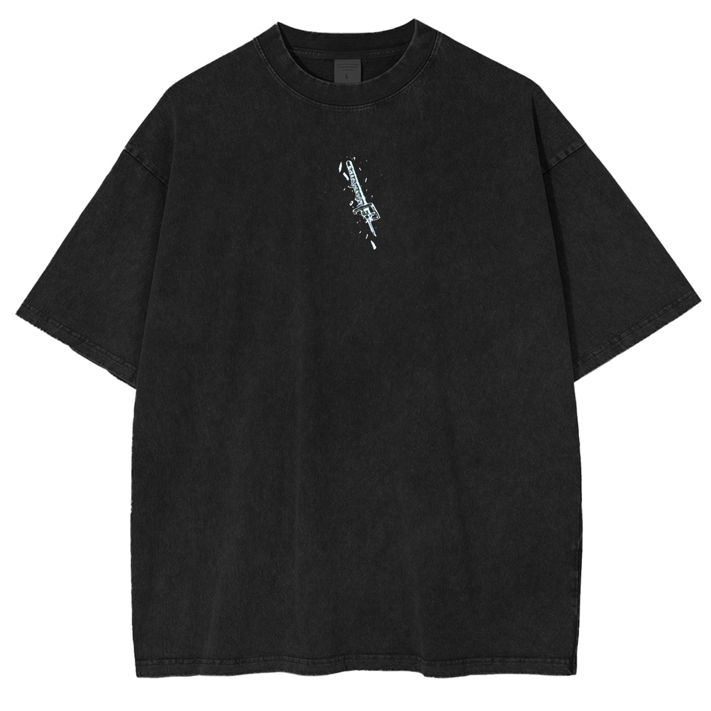 Bleach Bankai Combo Anime Unisex Washed T-Shirt