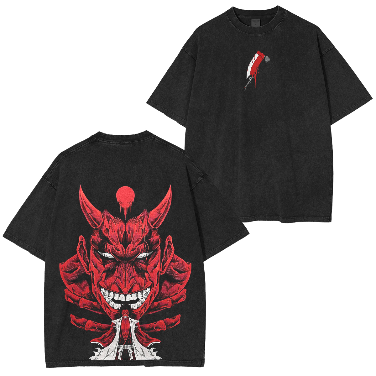 Bleach  Anime Unisex Washed T-Shirt