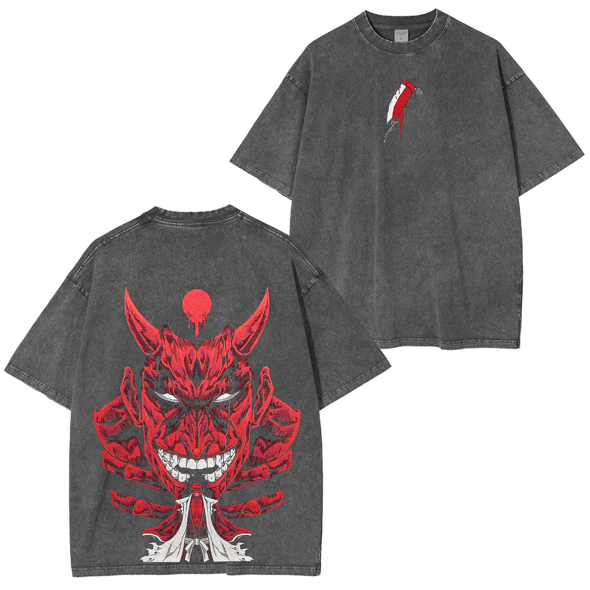 Bleach  Anime Unisex Washed T-Shirt