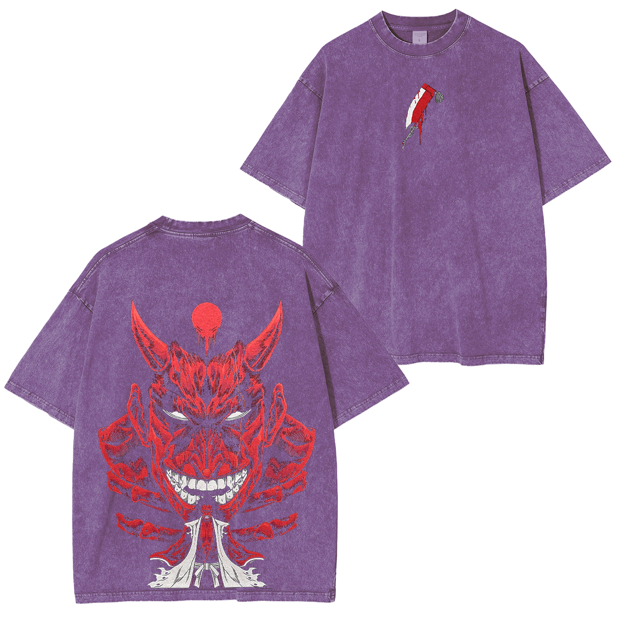 Bleach  Anime Unisex Washed T-Shirt