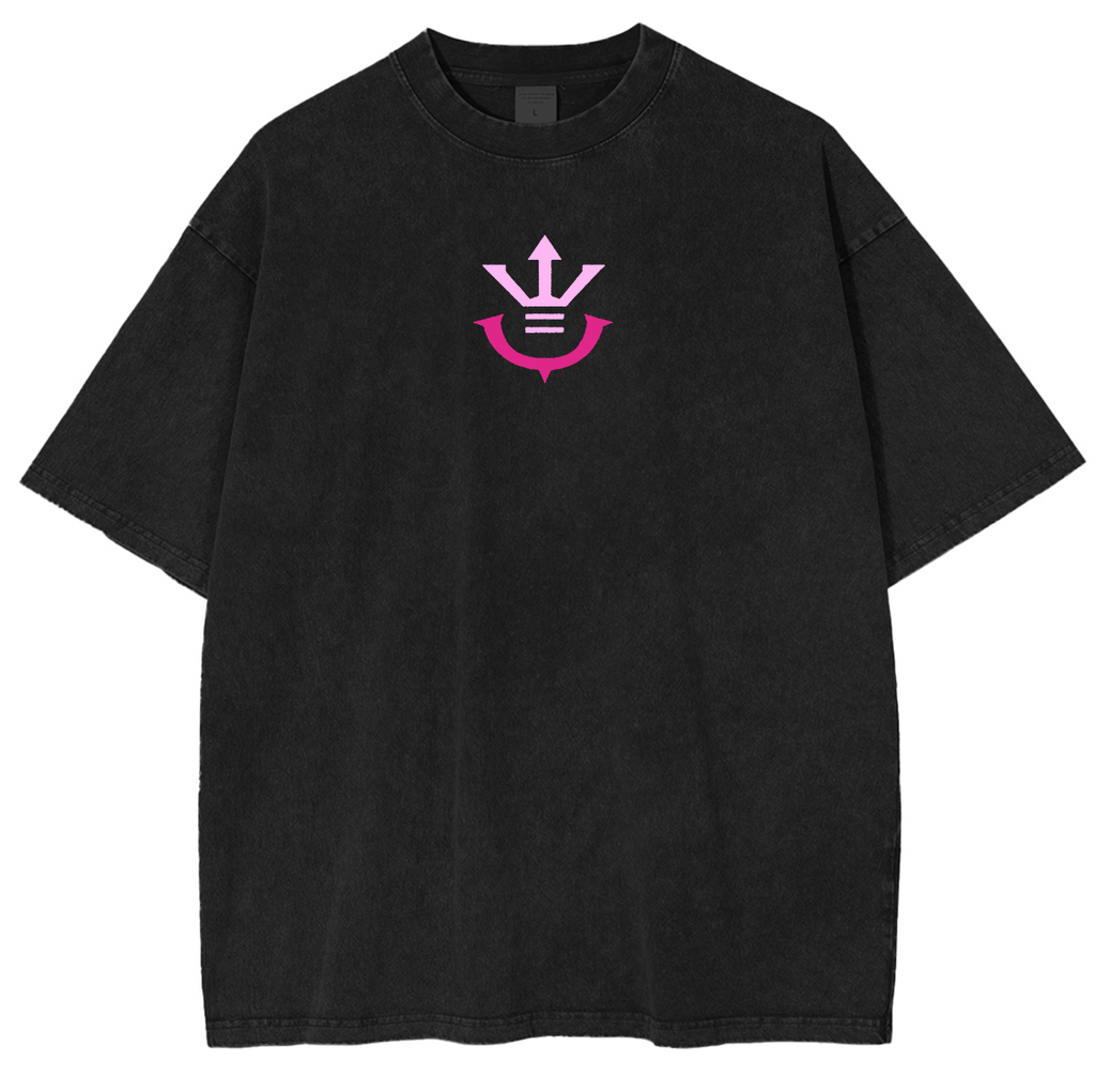 Vegeta Ego- Dragon Ball Super Retro Anime Unisex Washed T-Shirt