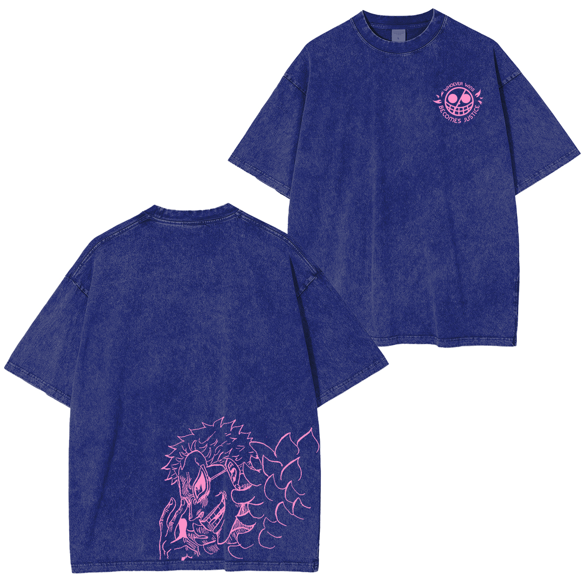 Doflaming,One Piece Anime Unisex Washed T-Shirt