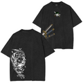 Roronoa Zoro,One Piece Anime Unisex Washed T-Shirt