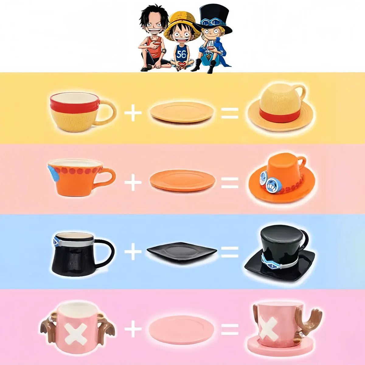 One Piece Ceramic Coffee Mug
