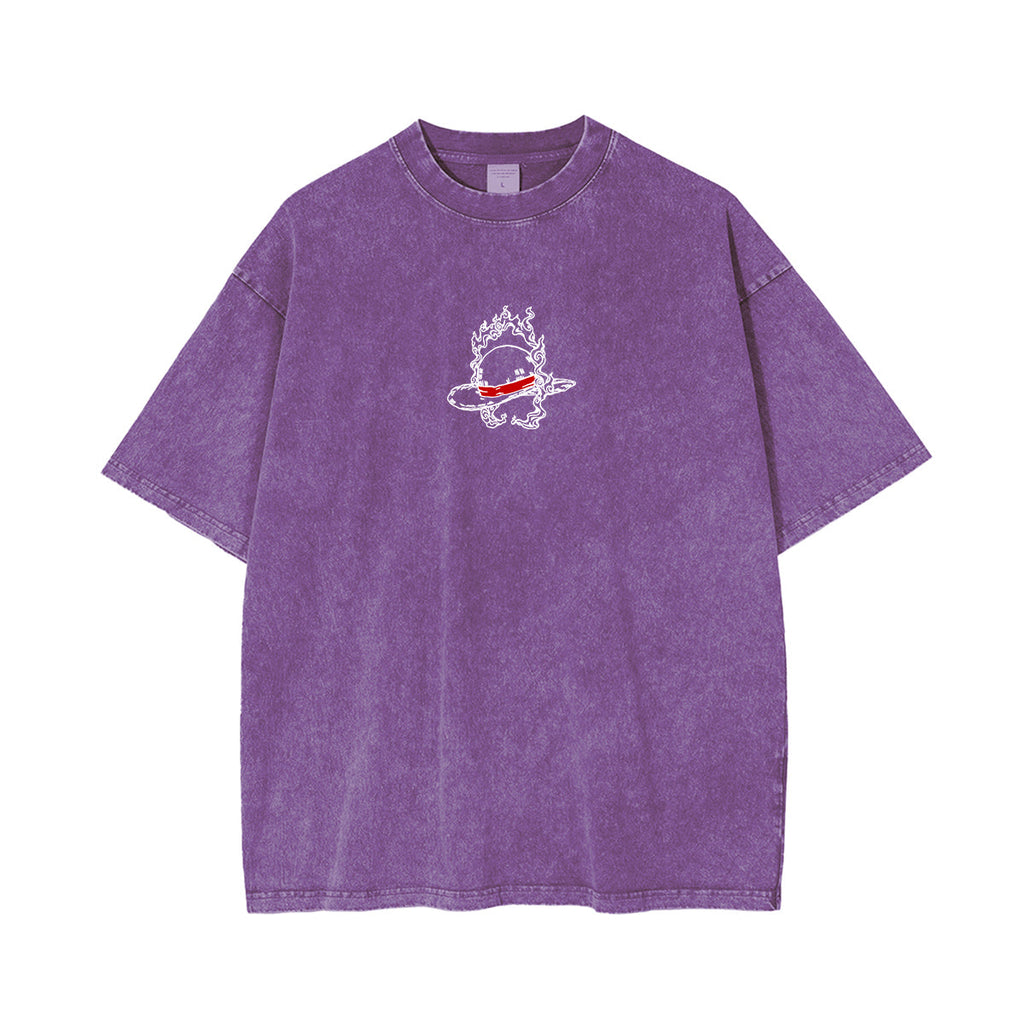 Luffy One Piece Unisex Washed T-Shirt