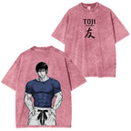 Toji Fushiguro Washed T-shirt/Crewneck/Hoodie