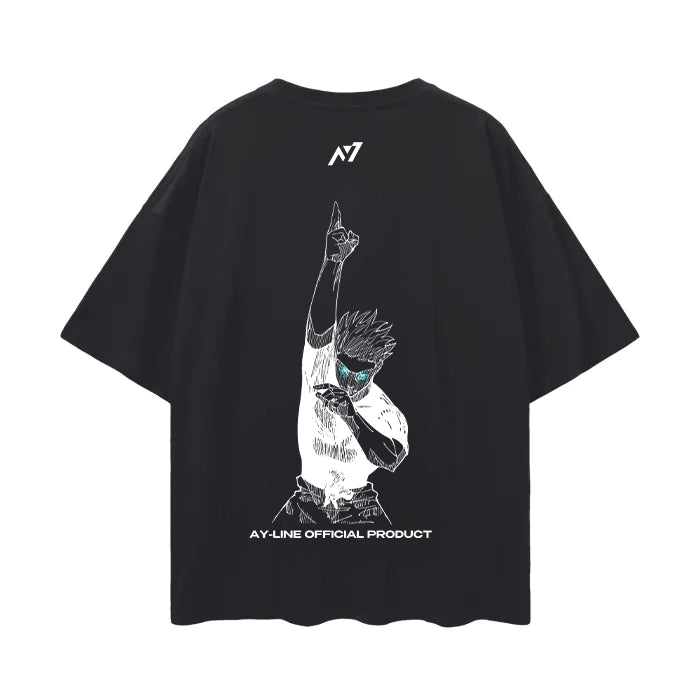 Hollow Purple Streetwear Shirt Black