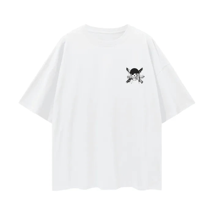 Pirate Hunter Graffiti 2.0 Streetwear White Shirt