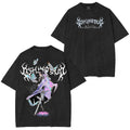 Demon Slayer Kimetsu no Yaiba Anime Double Printed Washed Tee