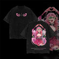 Hashira Demon Slayer Tee ¨C Rengoku, Giyu, Tengen, Obanai, Gyomei, Mitsuri Vintage Washed Oversized T-Shirt