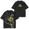 Agatsuma Zenitsu Demon Slayer Unisex Washed T-Shirt