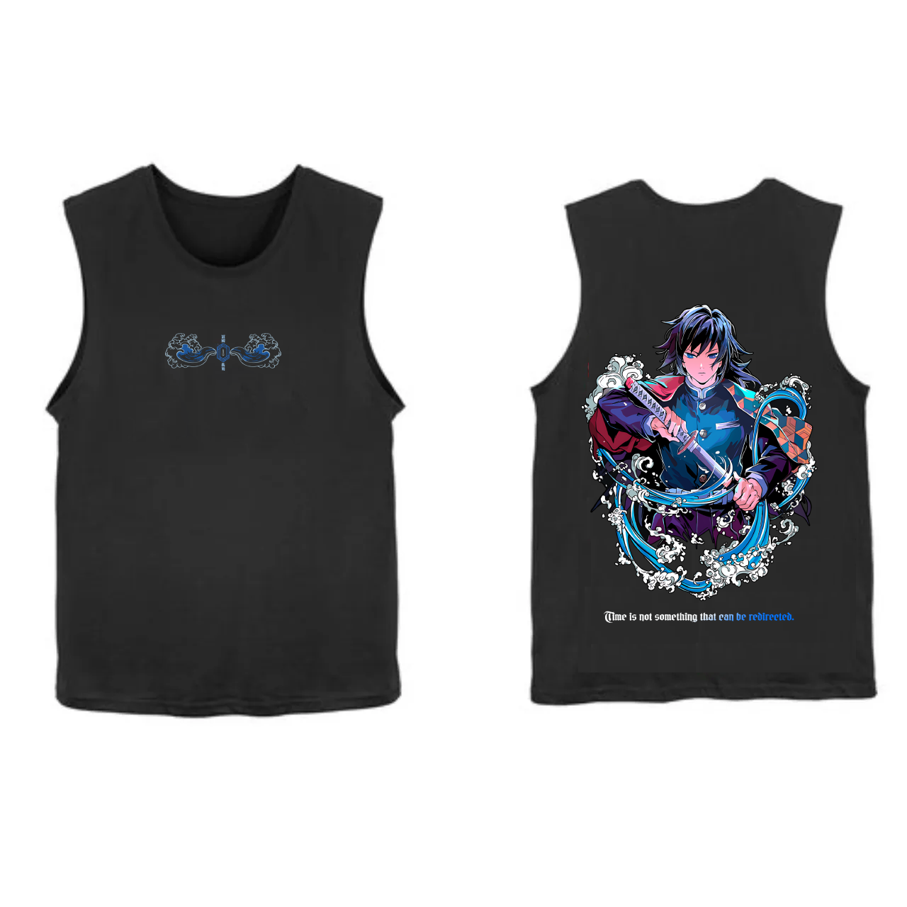 Hashira Demon Slayer Tank Top– Rengoku, Giyu, Tengen, Obanai, Gyomei, Mitsuri Vintage Washed
