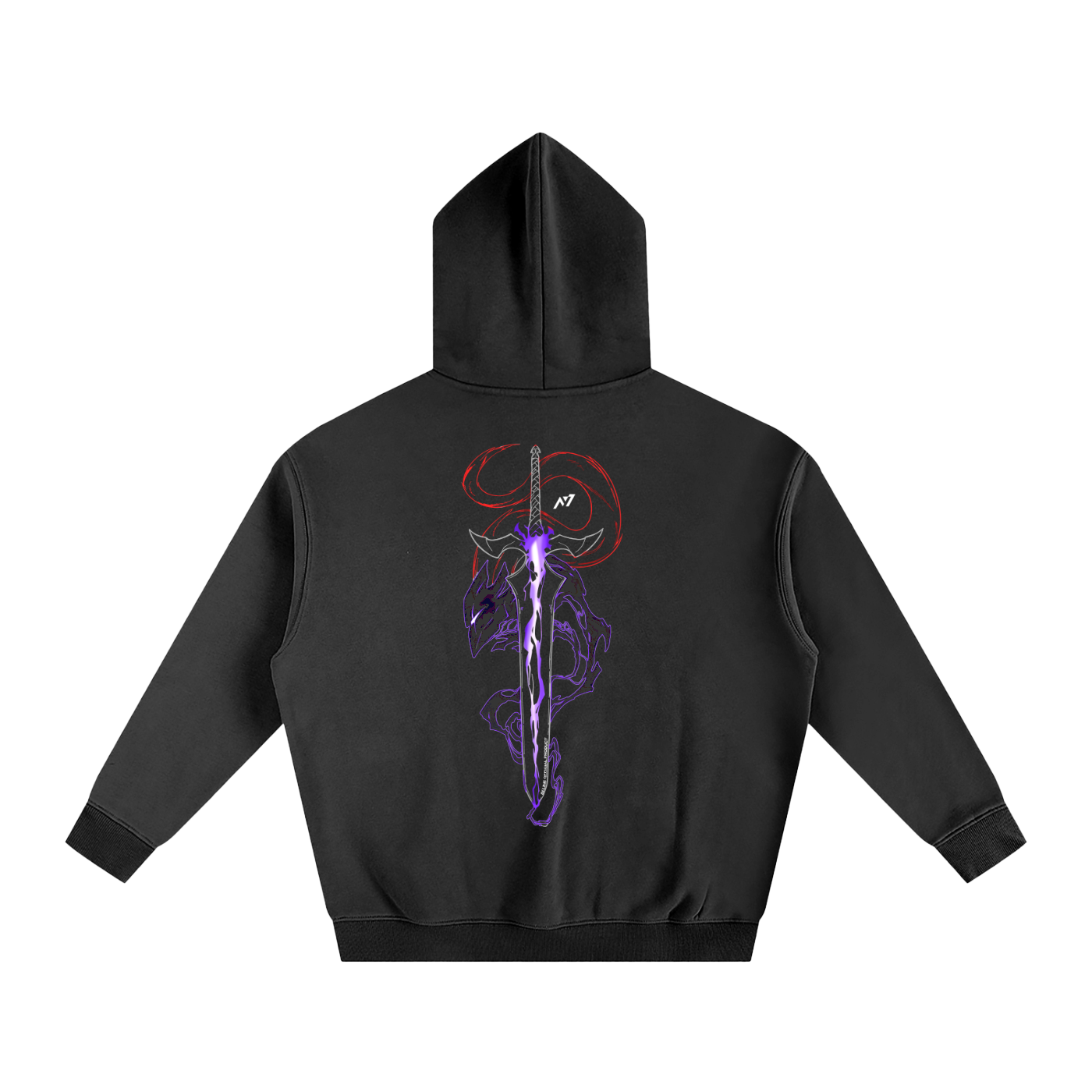 Shadow Knight 2.0 Streetwear Hoodie-Solo Leveling