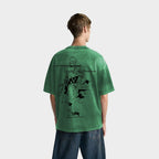 Pirate Hunter Streetwear Washed Shirt Green