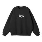 Jin-woo Graffiti Streetwear Sweatshirt Black