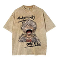 monkey-d-luffy- Vintage washed T-shirt/Crewneck/Hoodie
