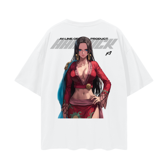 Serpent Empress Y2K Streetwear Shirt White
