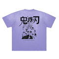 Silent Assassin Streetwear Shirt Purple Washed