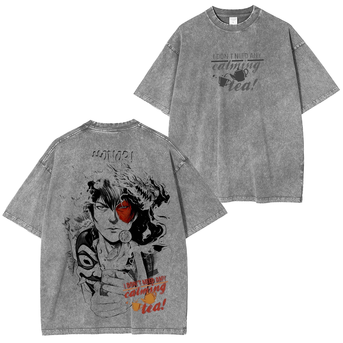 Avatar the Last Airbender Anime Washed Unisex T-Shirt