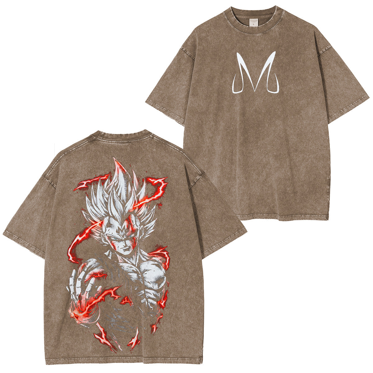 Warrior Power DBZ Unisex Washed T-shirt/Crewneck/Hoodie