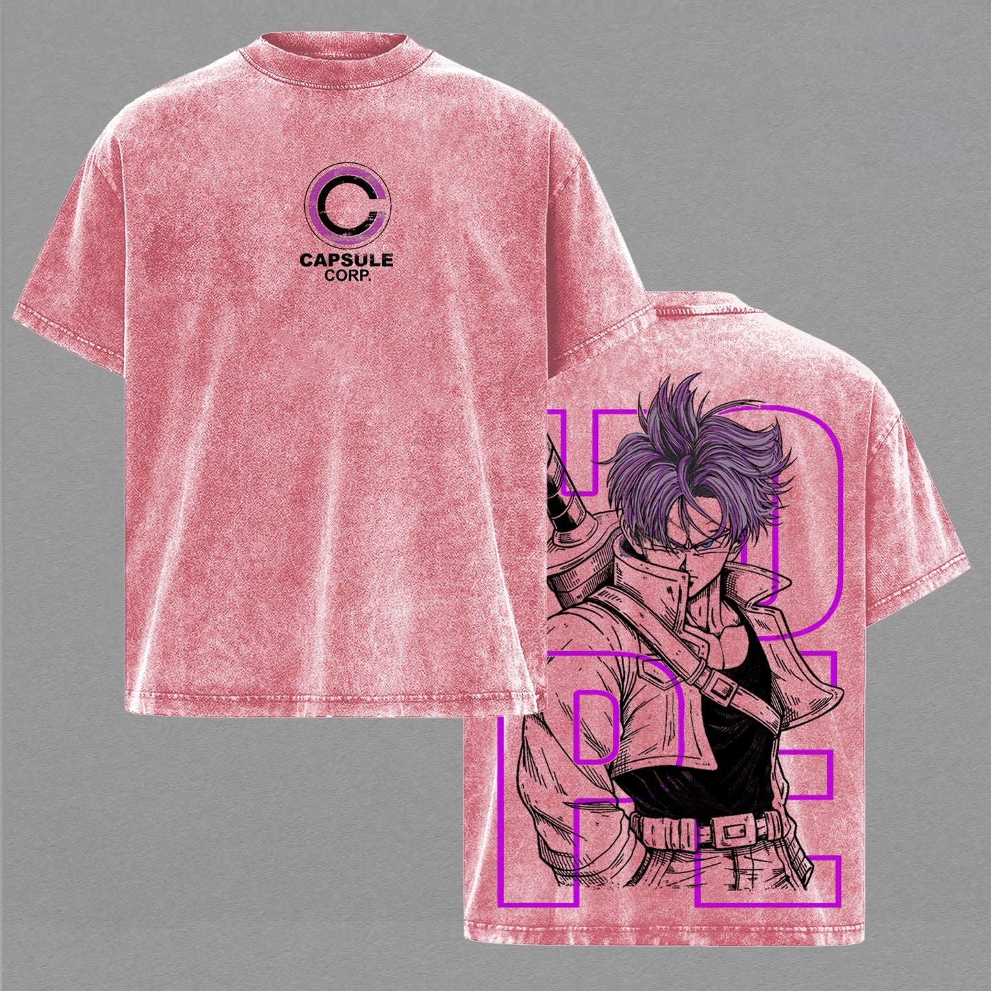 Dragon Ball :Trunks Washed T-shirt