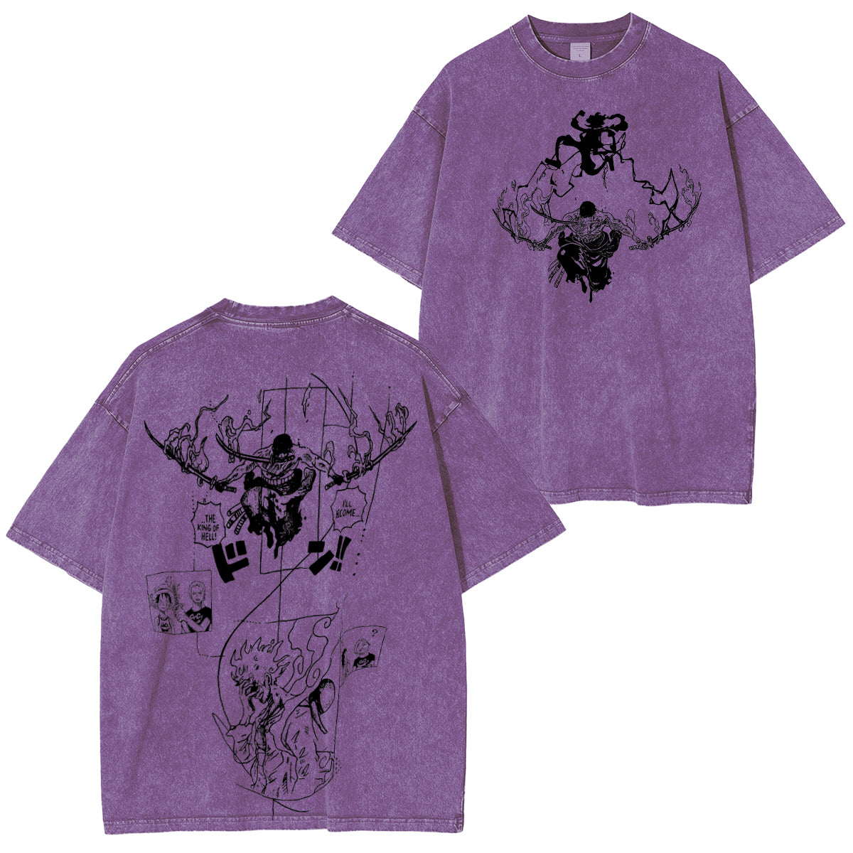 One Piece Roronoa Zoro Vintage Tee