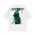 Pirate Hunter Y2K Streetwear Shirt White