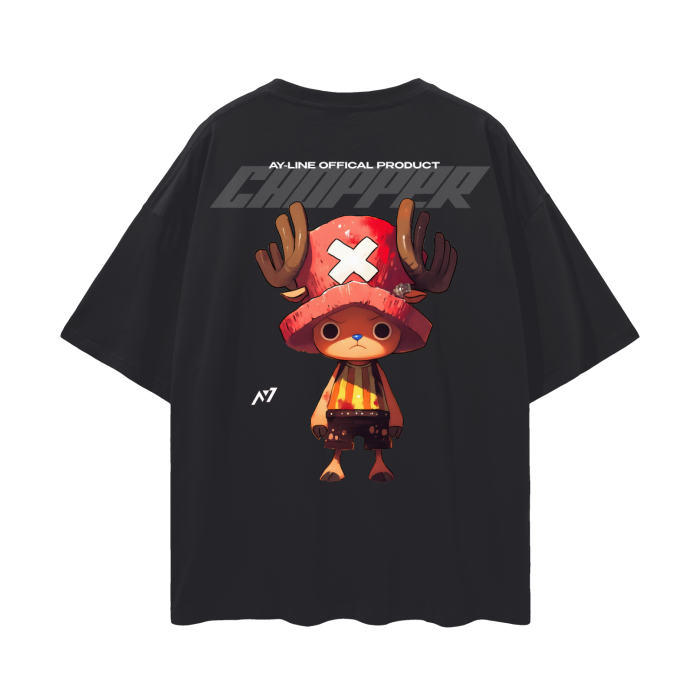 Reindeer Resolve Y2K Streetwear Shirt Black