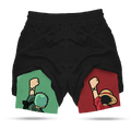 Luffy ＆ Zoro Performance Shorts