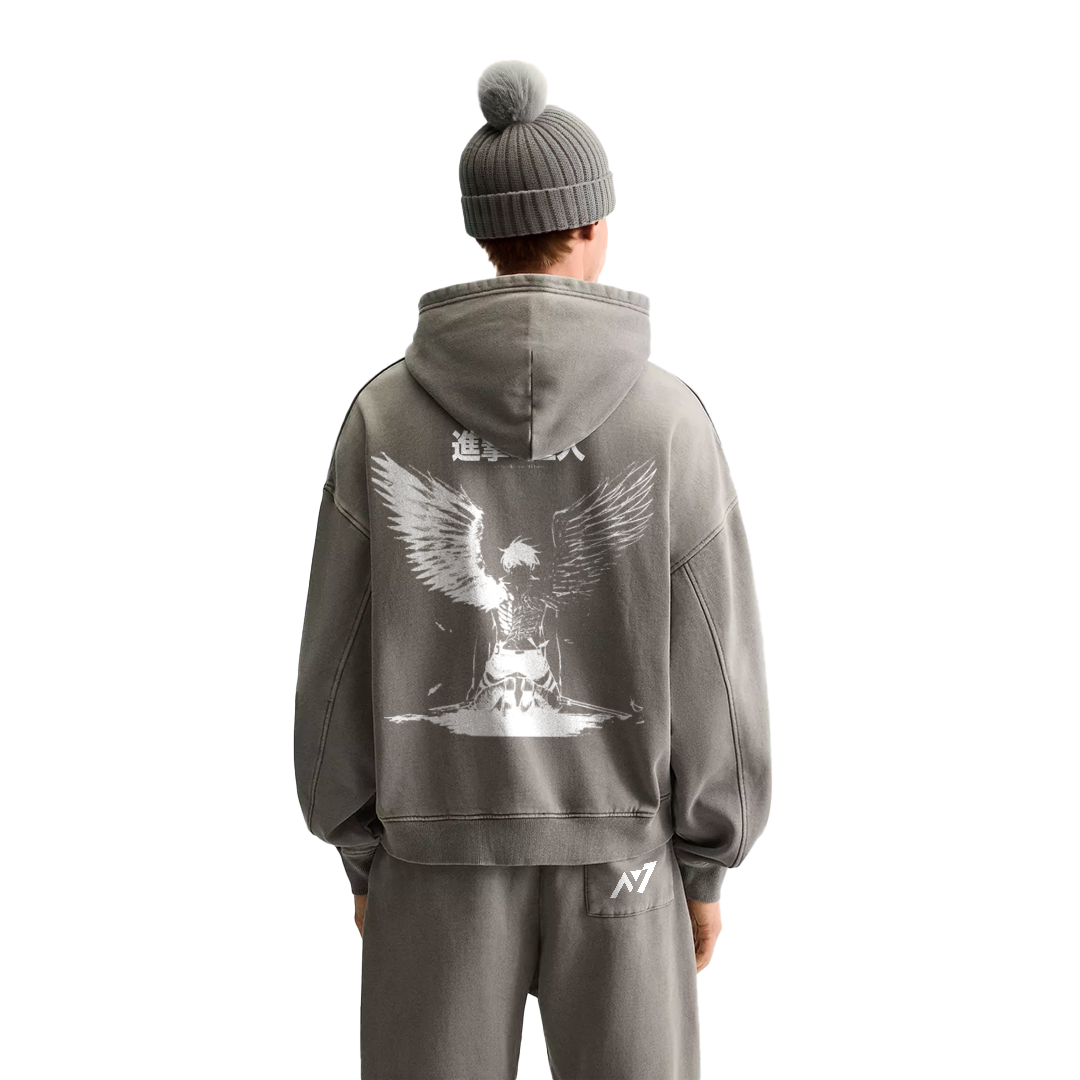 Wings of Destruction Streetwear Hoodie