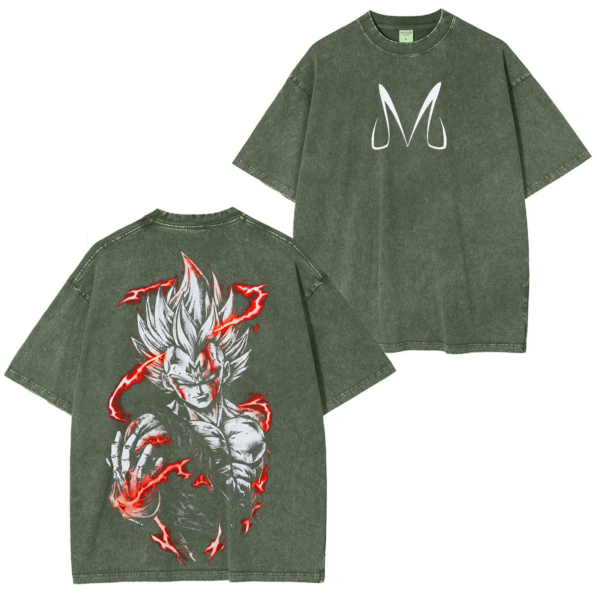 Warrior Power DBZ Unisex Washed T-shirt/Crewneck/Hoodie