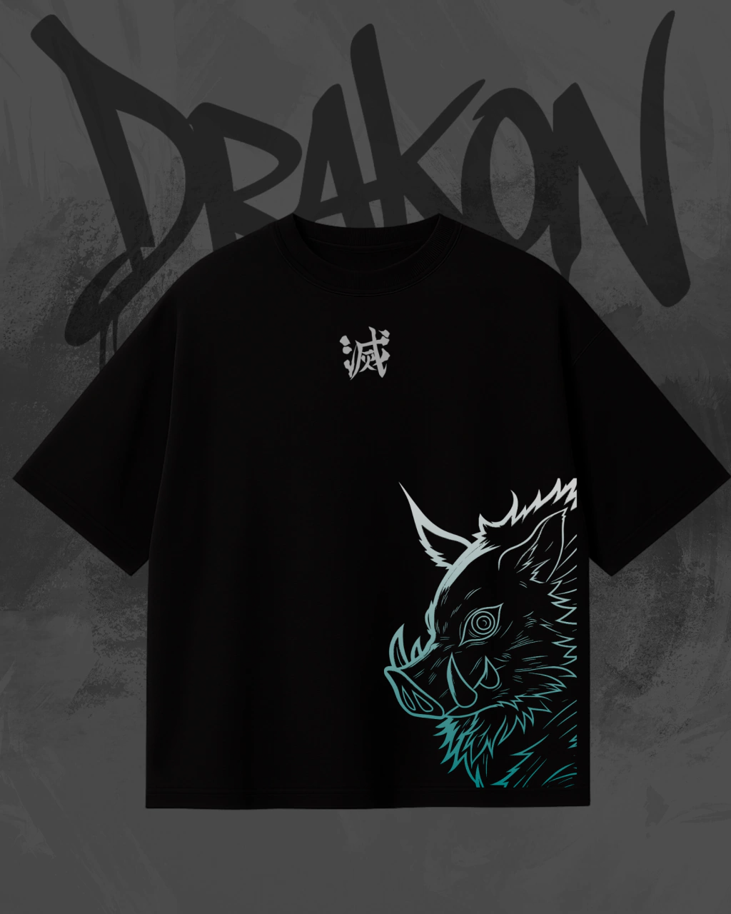 Demon Slayer Anime Unisex Washed T-Shirt