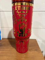 Custom Engraved One Piece Travel Mug Anime Tumbler - 40 oz