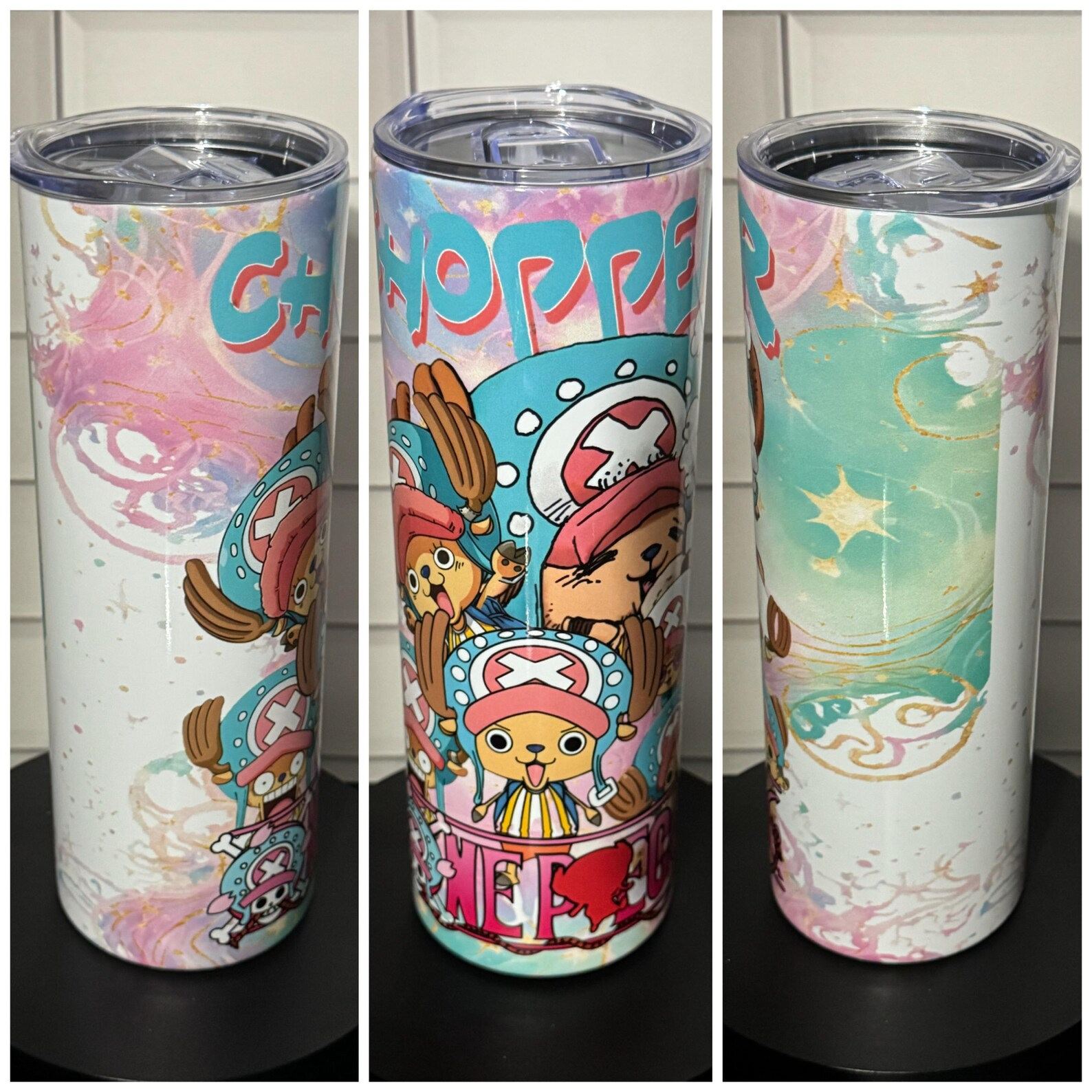 Pirate Stainless Steel Tumbler sublimation anime unique custom handmade gift