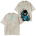 Megumi Jujutsu Kaisen Unisex Washed T-Shirt