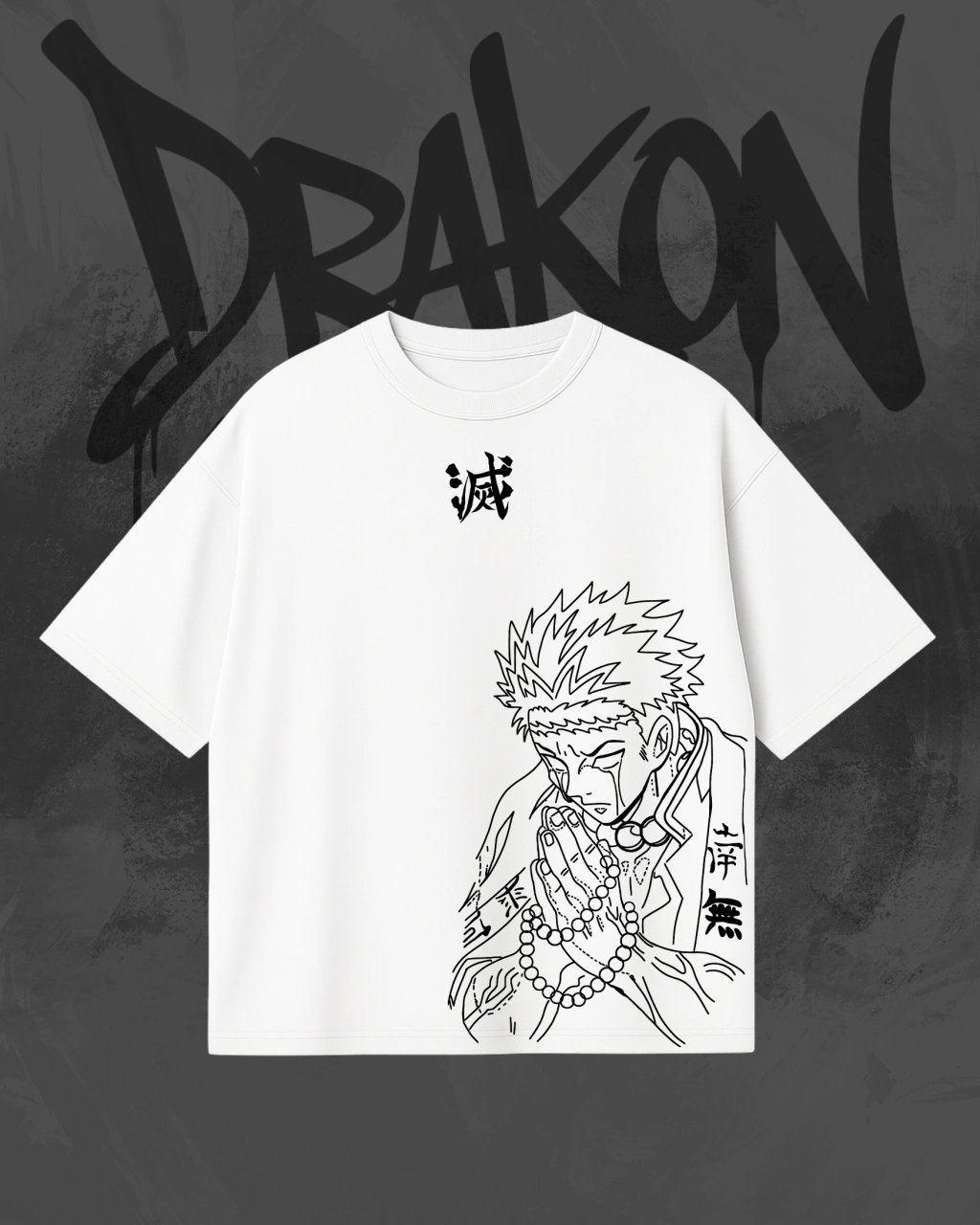 Demon Slayer Anime Unisex Washed T-Shirt