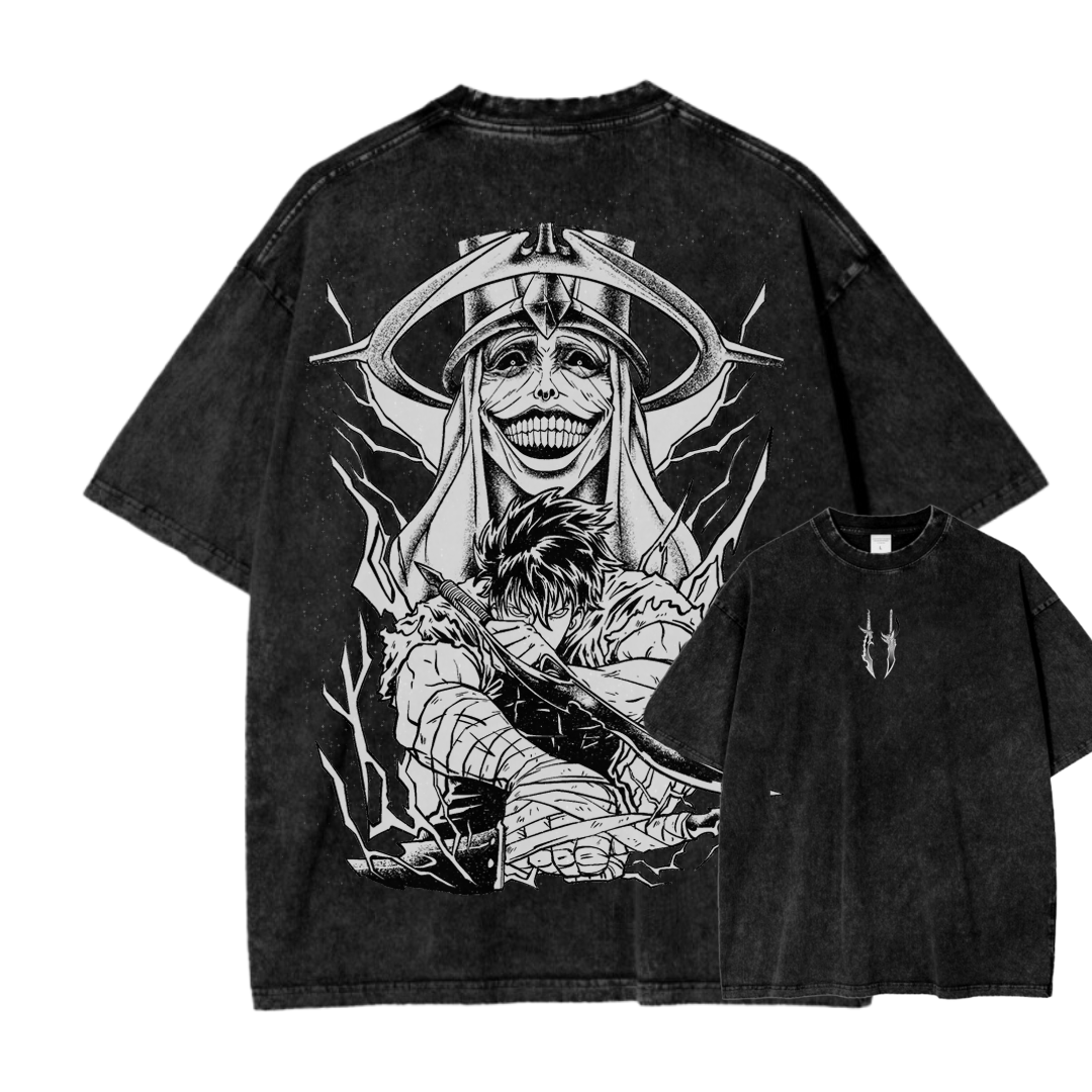 Solo Leveling Unisex Fit Washed T-Shirt