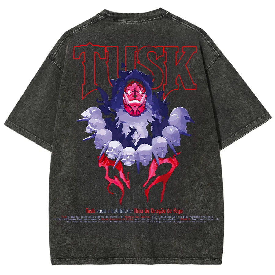 solo leveling Unisex Fit Washed T-Shirt 2502007520