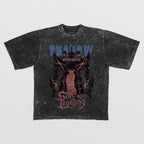 Vintage Solo Leveling Anime Graphic Tee - Shadow Monarch Design | Premium Quality Shirt